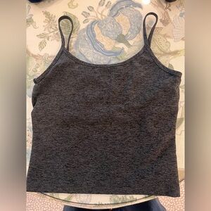 Beyond Yoga Gray Crop Top